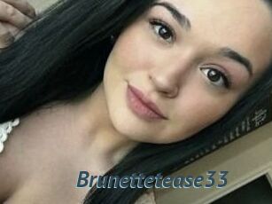 Brunettetease33