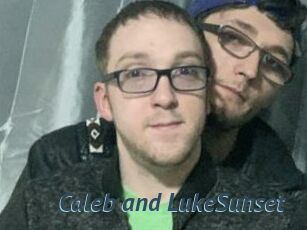 Caleb_and_LukeSunset